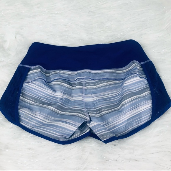 LULULEMON TURBO RUN SHIRT PURPLE STRIPE.SIZE 6 - Picture 8 of 12